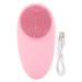 Electrical silicone-face cleaner rechargeable waterproof facial washer peeling cleaning device for the deep cleaning of the skin