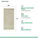HAVLULAND Sale Pack of 2 Turkish Beach Towels - 100% Cotton, Super Absorbent, Quick-Dry, Sand Free - Oversized 71x39 Lightweight Blanket - Soft Bath Towel for Travel - Beige - Buy Online on SooperMarket.com