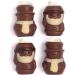 Gnaw Chocolate Melting Snowman and Santa Hot Chocolate Bomb Gift Set - 105g - Buy Online on SooperMarket.com