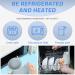 Qshare Baby Silicone Suction Plate with Spoon and Fork - Non Slip Divided Weaning Plates for Baby Toddler (Blue) - Buy Online on SooperMarket.com