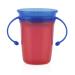 Nuby Plastic No Spill 360 Wonder Cup 1pk - Assorted Colors - Red/Green/Pink/Aqua/Purple/Orange - Buy Online on SooperMarket.com