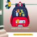 Willikiva Cute Zoo 3D Kids Backpack | Waterproof Toddler Backpack for Boys and Girls | Red Preschool Bag - Buy Online on SooperMarket.com