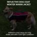 Etechydra Reversible Waterproof Dog Coat Vest with Reflective Trim, Warm Fleece Collar | Red+Black | Small - Buy Online on SooperMarket.com