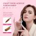 Saviland Acrylic Nail Brush Set - 4PCS Pink Leopard Print Brushes for Nail Extensions & Carving - Sizes 8/10/12/14 - Buy Online on SooperMarket.com