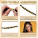 Surplex Dreadlocks Jewellery Hair Spiral Clips Spiral Hair Clip Braids Jewellery Adjustable Metal Cuffs Hair Braiding Bead Hair Rings Aluminium Dreadlocks Accessories for Women Men Braids Decoration - Buy Online on SooperMarket.com