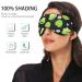 Haskirky Light Blocking Eye Mask - Breathable & Adjustable - For Adults - Ideal for Travel, Yoga, Meditation - Cute Green Frogs Design - Buy Online on SooperMarket.com