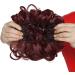 Curly Wavy Messy Hair Extension Bun - Clip-In Drawstring Ponytail Comb Chignon - Buy Online on SooperMarket.com