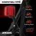Loevelosi Bicycle Rear Wheel Reflector - Cat Eye Red Lamp with STVZO Compliant Reflectors for Children's Bikes | No Clamping Required - Buy Online on SooperMarket.com