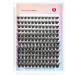 Rxuaw DIY Eyelash Extension Kit Lash Clusters 12 Rows Cluster Lashes with Glue and Tweezer for Lash Extension Beginners Outfit