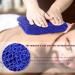 JASSINS African Net Long Bath Net Sponge African Bathing Sponge Body Exfoliating Long Net Shower Body Scrubber Back Scrubber Skin Smoother Stretch Length to 66 INCH (Blue) - Buy Online on SooperMarket.com