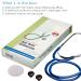 Buy Novamedic Classic Blue Dual Head Stethoscope - 22-inch Adult Size | Ideal for Nurses Doctors & Medical Professionals | Fast International Shipping - Buy Online on SooperMarket.com