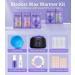 Madors Waxing Kit with LCD Display Temperature Control and 5 Hard Wax Beads - Purple - Buy Online on SooperMarket.com