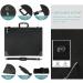 EUYZOU Art Portfolio Case 20 x 26 - Large Storage Folder with Handle for Poster Board - Art Carrying Tote Bag - Buy Online on SooperMarket.com
