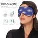 Haskirky Light Blocking Eye Mask - Adjustable Adult Men and Women Travel Mask for Yoga, Meditation, Office, and Deep Sleep - Buy Online on SooperMarket.com