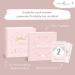 Mintkind Baptism Book | Perfect Baptism Gifts for Boys & Girls | Memory Book & Godchild Gift | Ideal Godmother Gift with Flower Design - Buy Online on SooperMarket.com