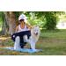 Sailing Trousers 2.0 - Premium Neoprene Dog Diapers for Males - No Threading Optimal Airflow - Size L Blue - Buy Online on SooperMarket.com