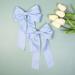 2 Pack Bow Hair Clips Pink Hair Bows for Women Girls Large Bow Clips Hair Barrette Hair Accessories(Light Blue) - Buy Online on SooperMarket.com
