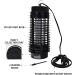 Bite Shield Bug Zapper 800V UV Light Lure Fly Mosquito Insect Trap Killer for Indoor and Outdoor 5.6 Ft AC Power Cord Electronic Fly Zapper for Moths Gnats Patio Home Backyard Camping Black - Buy Online on SooperMarket.com