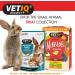 VETIQ Healthy Bites Small Animals Variety Pack 4x30g For Hamster Guinea Pig & Rabbit Treats Odour control Nutrition booster immune system care calming remedy dental care with no preservatives 30 g (Pack of 4) Variety Pack 4x30g - Buy Online on SooperMarket.com