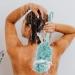 SKHAOVS 2 Piece Long Handle Bath Brush Set for Exfoliating and Dead Skin Removal - Shower Loofah Scrubber for Men and Women - Blue and Beige - Buy Online on SooperMarket.com