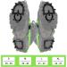 Alpidex Gr del Crampons for Mountain Shoes - 12 Teeth Manganese Steel Spikes (Size 35-47) - XL Winter Trekking & Climbing Shoe Claws - Buy Online on SooperMarket.com