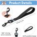 Short Dog Leash with Padded Handle | Reflective Nylon for All Dog Sizes | 32cm Training Leash - Buy Online on SooperMarket.com