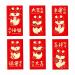 6 Pieces Chinese New Year Red Envelopes Lucky Money Envelope 2024 Dragon Hongbao Hong Bao for Spring Festival Birthday A Style A