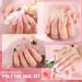 Morovan 2oz Poly Extension Gel - Large Capacity Builder Nail Gel - Long-Lasting Nude Pink Colors - Ideal for Beginners and Professionals - DIY Nail Design Set - Buy Online on SooperMarket.com