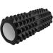 Fascia roll made of EVA foam 12cm 33 cm Pilates Yoga Massage Black 1843