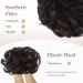 FESHFEN Messy Bun Hair Piece Synthetic Chignon Ponytail Hair Extension Medium Brown 38g - Updo Hairpiece for Women, Girls, Kids - Pack of 1 - Buy Online on SooperMarket.com