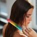 6-Piece Rainbow Hair Cutting Comb Set - Salon Quality Rat Tail and Teasing Combs for All Hair Types - Perfect Christmas Gift - Buy Online on SooperMarket.com