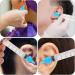 Healeved Ear Cleaner 12 pcs - Ear Wax Removal Syringe Tool Set - Assorted Colors - Ear Irrigation and Cleaning Kit - Buy Online on SooperMarket.com