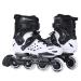 Inline Skates for Men,ABEC-7 Bearing,85A Wheels,Women's Adult Fitness Inline Skates for Unisex White Men11/Women11.5