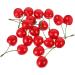 Cabilock 30 Pcs Artificial Cherry Farmhouse Vegetable Decoration Home Decorative Model Cherry Decoration Fruits Cherry Decor for Home Plastic Fruit Decor Kitchen Cabinet Toy Set Child - Buy Online on SooperMarket.com