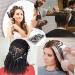 60Pcs Silver Metal Duck Bill Hair Clips for Women - Styling Sectioning, Pin Curl, Alligator Roller Clip Set with Case - Buy Online on SooperMarket.com