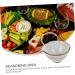 Zerodeko 1pc Sauce Bowl Hot Pot Sauce Saucer Portion Cups Snack Serving Dish Mini Round Dip Bowl Coffe Creamer Vinegar Dish Sushi Flatware Kitchen Gadget Household Kitchen Supplies Ceramics - Buy Online on SooperMarket.com