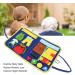 Natudeco Elderly Blanket Toy Clothing Clothing Learning Board Decompressing Toys To Relieve Anxiety Skin Friendly Light Portable Durable Home Care - Buy Online on SooperMarket.com