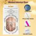 Medium Square French Tip Press on Nails with Fall Leaf Design - Glitter Acrylic False Nails for Women - Style 1 - Buy Online on SooperMarket.com