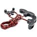 Crossbow Cocking Device Double Handle Crossbows Rope Cocker Aid Cocking String Tool Red