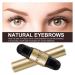 Shop Waterproof Eyebrow Stamp Kit | Long Lasting Dual Color Stencil Set - Medium & Dark Brown - Buy Online on SooperMarket.com