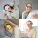 Cartoon Sleep Eye Mask - Pink Kitty & Stitch Lilo Face - Soft Faux Fur - Kids Blindfolds Set of 4 - Buy Online on SooperMarket.com