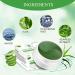 Aloe Vera Eye Patches 30 Pairs Hydrogel Eye Masks for Dark Circles Anti Wrinkle Treatment Under Eye Gel Pads Eye Mask for Puffy Eyes Skincare Hydrating Green - Buy Online on SooperMarket.com
