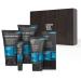 Every Man Jack Skin Revive Set- Four Full-Size, Fragrance Free Skin Care Essentials to Cleanse, Treat, and Hydrate Dry, Tired Skin - Daily Energizing Face Wash, Gentle Exfoliating Scrub, Rapid Recovery Eye Cream, Daily Hydration Face Lotion