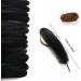 Ballinger Black Craft Feathers Bulk - 120Pcs 6-8 Inch Real Goose Feathers for DIY Halloween Decor, Jewelry, Cosplay & Clothing - Buy Online on SooperMarket.com