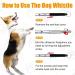 Professional Dog Whistle and Dog Clicker Set Supersonic Dog Training Whistle for Recall with Black Lanyard Adjustable Frequency Puppy Clickers for Training Stop Barking Pet Obedience(2 Pieces) - Buy Online on SooperMarket.com