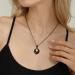 U7 Women's Cremation Urn Necklace - Celtic Knot & Wing Design - Stainless Steel Pendant for Ashes - Memorial Jewelry - Buy Online on SooperMarket.com