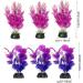 Quozuo 25 pcs Artificial Aquarium Plants - Colorful Plastic Decorations for All Tank Sizes - Buy Online on SooperMarket.com