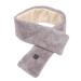 ZLXHDL neck heating pillow winter scarf winter scarf for women in cold weather USB-electric heating scarf 3 corridors temperature adjustment intelligent thermal heated scarf (gray)