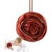 Shower Sponges for Body | Rose Multipurpose Bath Balls | Women & Men Skin Friendly Body Scrubber Soft Shower Balls with Lanyard for Home Red - Buy Online on SooperMarket.com