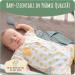 YoCaa Baby Gift Set for Boys & Girls - 100% Muslin Cotton Cuddly Cloth Bibs & Teething Ring - Perfect Birth Present (Mint) - Buy Online on SooperMarket.com